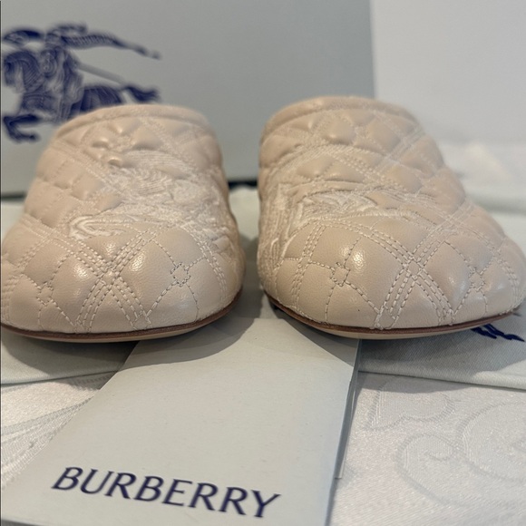 Burberry EKD Kitten Heel Mule. Ladies 8-8.5. Eu 39 - Picture 6 of 16
